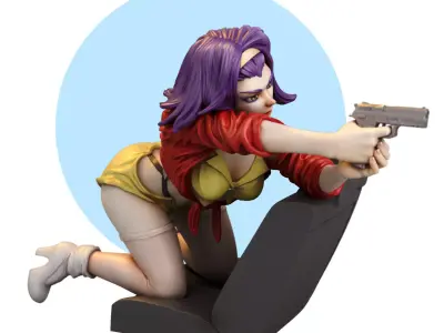 Faye Valentine - 3D printing 3D print model