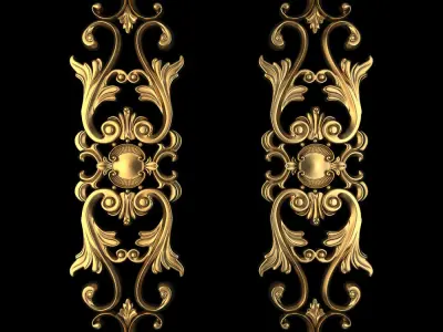 Decorative Ornaments - 06 3D model