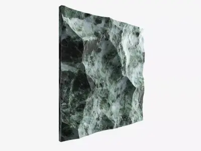 231-RockPanel rock wall art 3D model