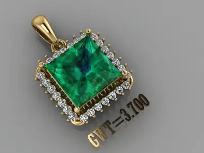FASION  PENDANT 3D model order