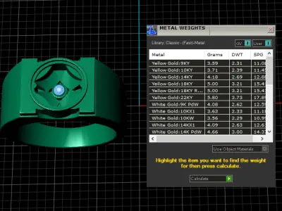 STYLISH RING PANDANT 3D PRINTABLE MODAL  3D print model