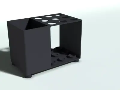 Toothbrush holder 3D print model