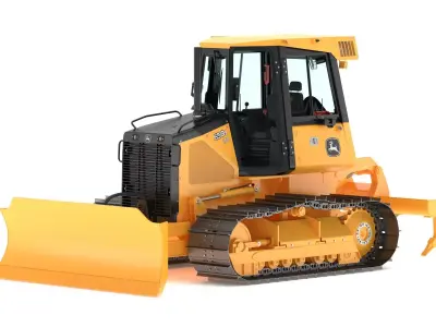 John Deere 650J Crawler Dozer 3D model