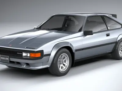 Toyota Celica Supra 1984 3D model