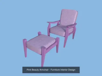 Armchair Collection Asset - Furniture Interior Design 3D Model Pack