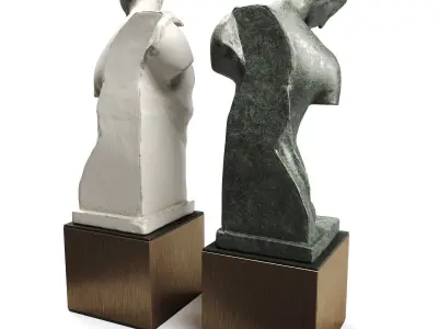 Aphrodite Psyche sculpture 3D model