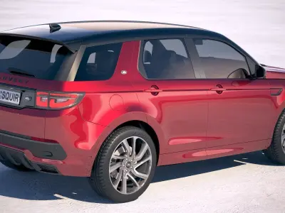 Land Rover Discovery Sport 2020 3D model