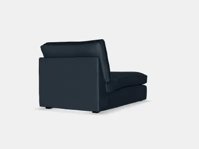 KIVIK Lounge chair 2 Low-poly 3D model