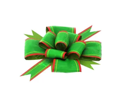 GIFT BOW 2 Low-poly 3D model