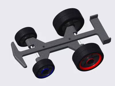 3d printed toy car 3D print model