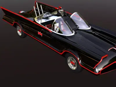 1960s Batmobile  3D model