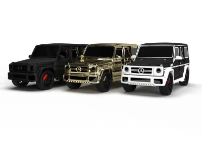 Mercedes 3 Gs 3D model