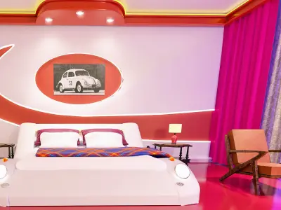 Bedroom and bed The Beetle 3D model