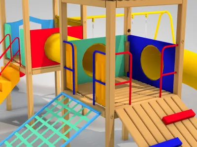 Playground Tutti  3D model