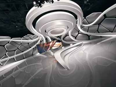 Virtual Studio 33 PBR Low-poly 3D model