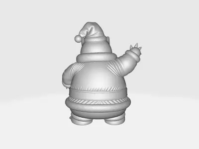 Snorlax Santa Claus 3D Print Festive Pokemon Holiday Christmas  3D print model