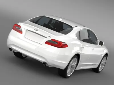 Infiniti M30d Y51 2013 3D model