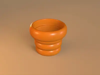 Spooky Halloween Skull Plant 3D print model