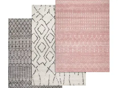 Rug Set 1574 3D model