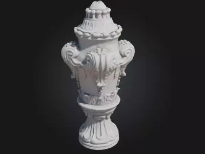 Antique Elegance  Timeless Beauty in Classic Craftsmanship 3D model