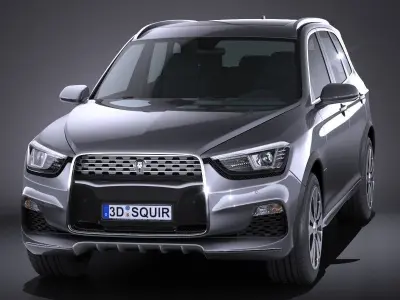 Generic SUV v2 2016 3D model