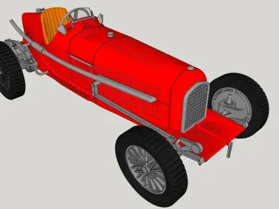 Alfa Romeo P3 Printable 3D print model