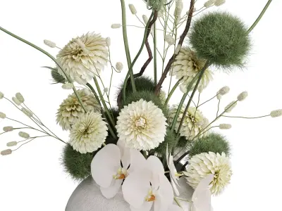 Flower In Vase 121 3D model