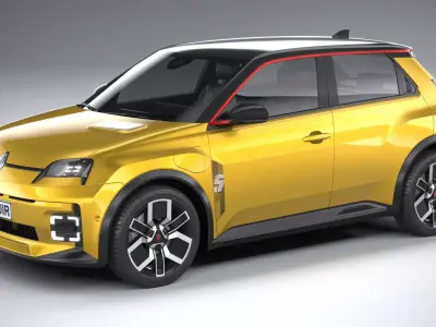 Renault 5 E-Tech 2025 3D model