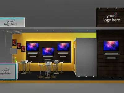 Stall Exhibition stand  3D model