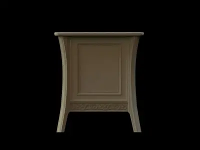 cabinet under the mirrors 3D model