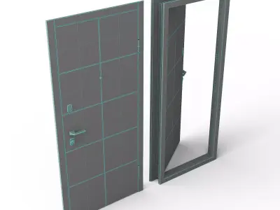 Nesial Door 3D model