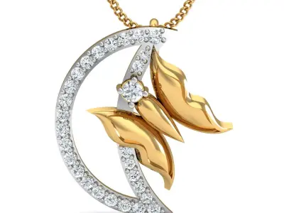 Diamond Locket Set 3D print model 22