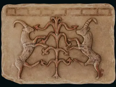 Phrygian Terracotta Low-poly 3D model