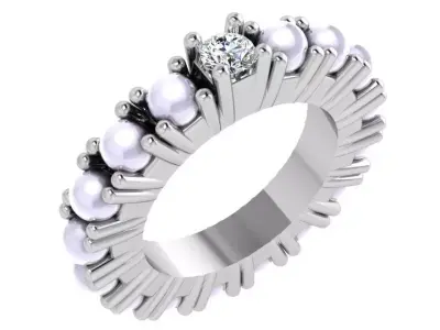 Pearl Band 4378 3D print model