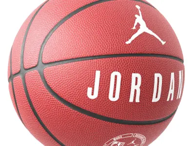 nike jordan basketball ball 3D model