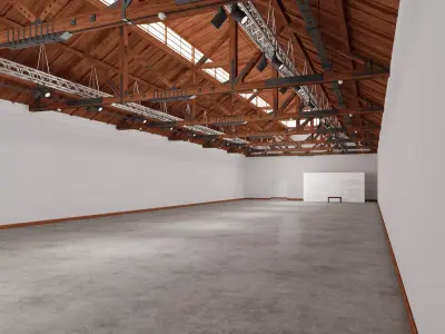 Art Gallery Exhibition 5 3D model