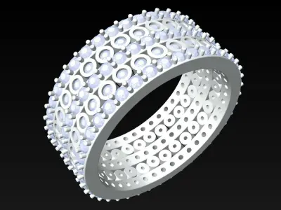 Diamond Ring - N452858 3D print model