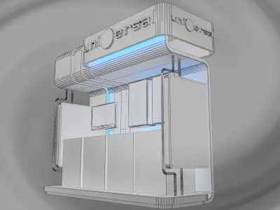 Stand Display Products a383b 3D model