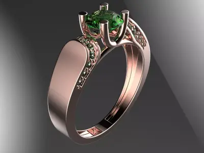 jewelry ring 194 3D print model