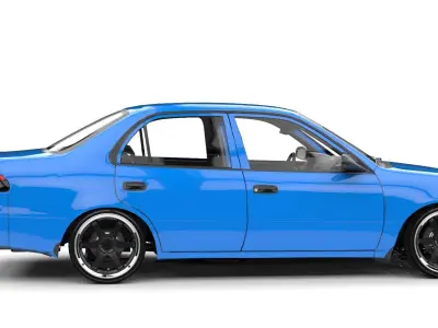 TOYOTA COROLLA 1998 LE  Low-poly 3D model