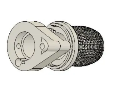 Bike gear shifter 3D print model