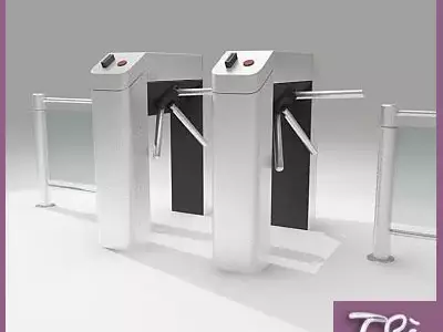 TOURNSTILES ACCES 3D model