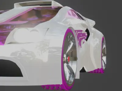 Hotwheels Technetium 3D model