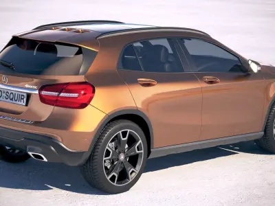 Mercedes GLA 2018 3D model