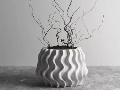 vase 3d print 417  3D print model