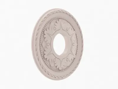 Classic Ceiling Medallion 05 3D model