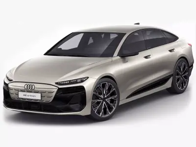 Audi A6 e-tron sportback 2025 3D model