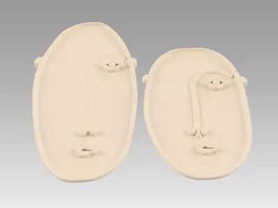 Face Tray  3D print model