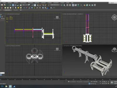 Falkirk Wheel 3D model