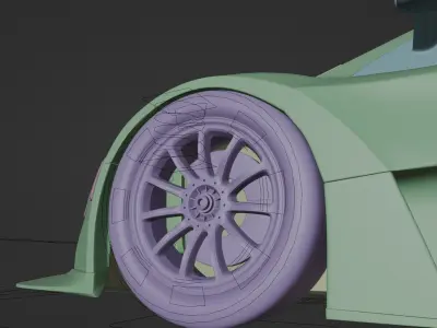 Mclaren P1 With Rigacar 3D model